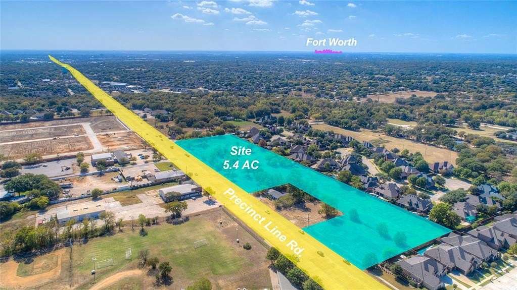 5.441 Acres of Commercial Land for Sale in North Richland Hills, Texas