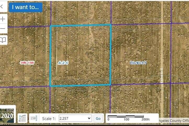 2.607 Acres of Land for Sale in Lancaster, California