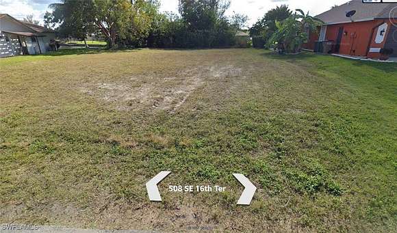 0.287 Acres of Residential Land for Sale in Cape Coral, Florida