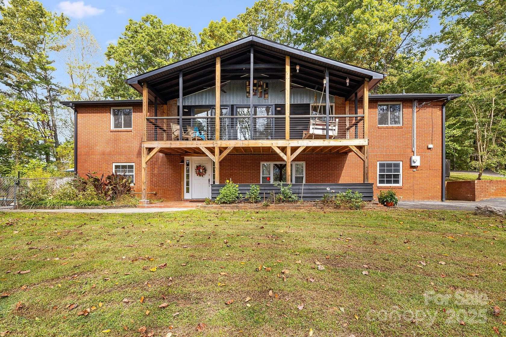 3.17 Acres of Residential Land with Home for Sale in Swannanoa, North Carolina