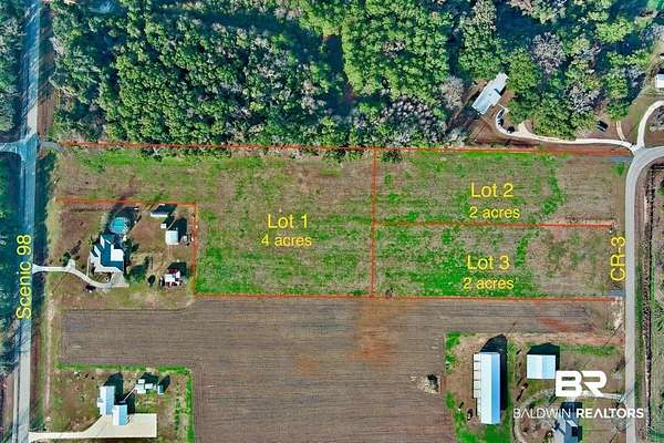 4 Acres of Residential Land for Sale in Fairhope, Alabama