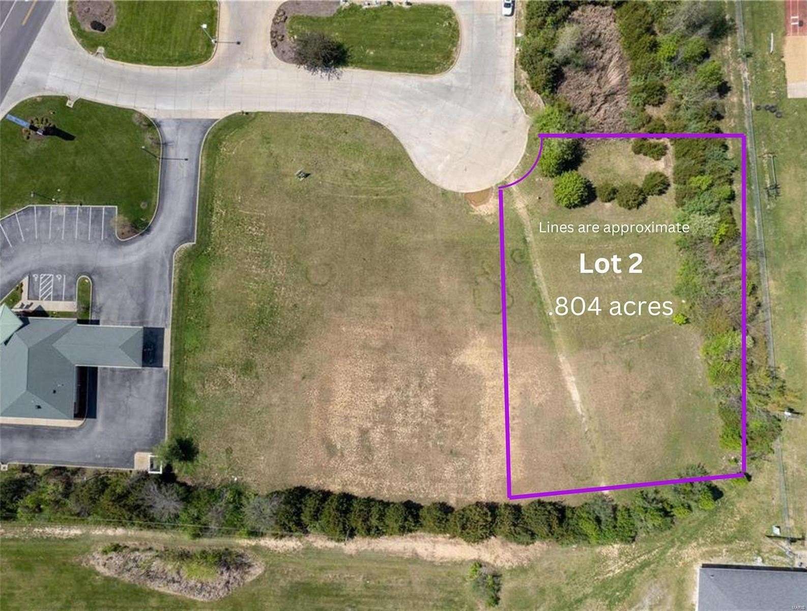 0.8 Acres of Commercial Land for Sale in Cedar Hill, Missouri