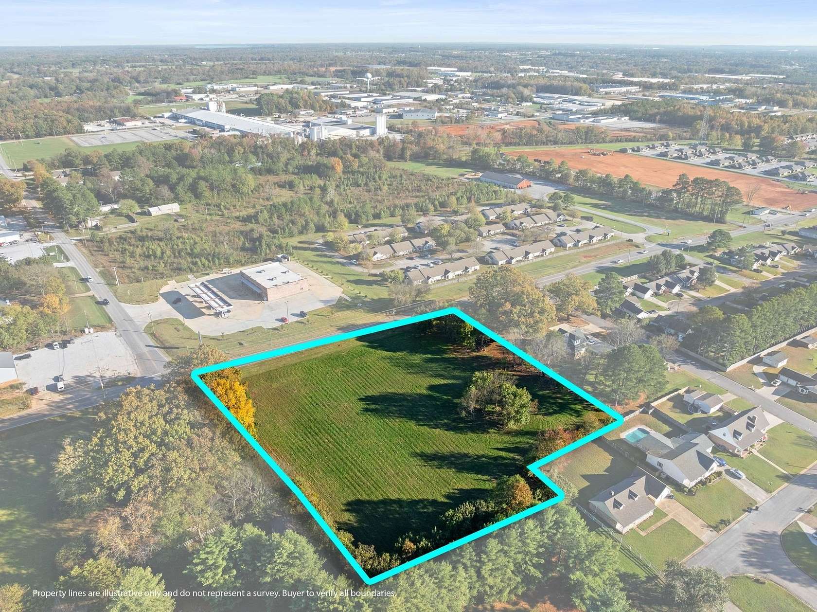 3 Acres of Mixed-Use Land for Sale in Florence, Alabama