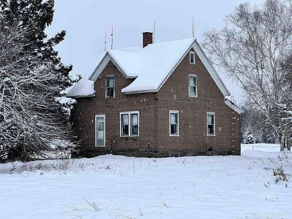 60 Acres of Agricultural Land with Home for Sale in Baraga, Michigan