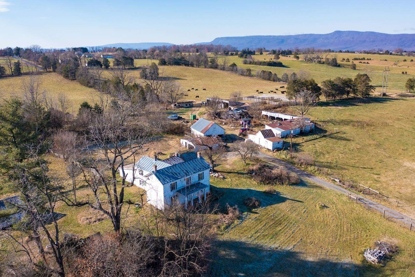 40 Acres of Land with Home for Sale in Luray, Virginia