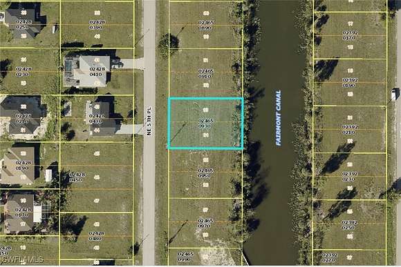 0.244 Acres of Residential Land for Sale in Cape Coral, Florida