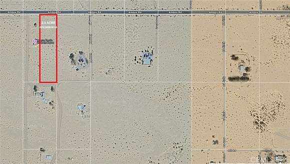 2.5 Acres of Land for Sale in Twentynine Palms, California