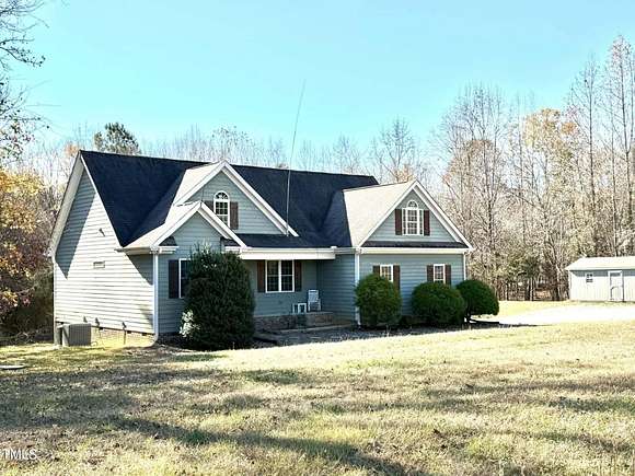 5.53 Acres of Residential Land with Home for Sale in Rougemont, North Carolina