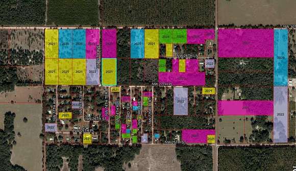 4.77 Acres of Residential Land for Sale in Chiefland, Florida