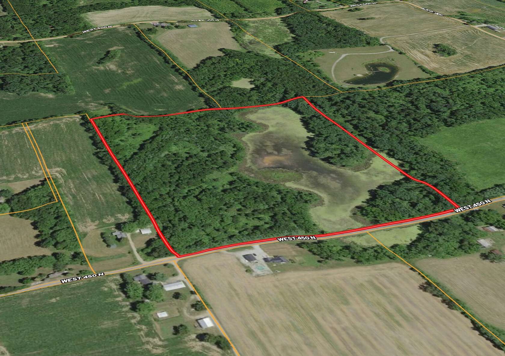 31 Acres of Recreational Land for Sale in Rochester, Indiana