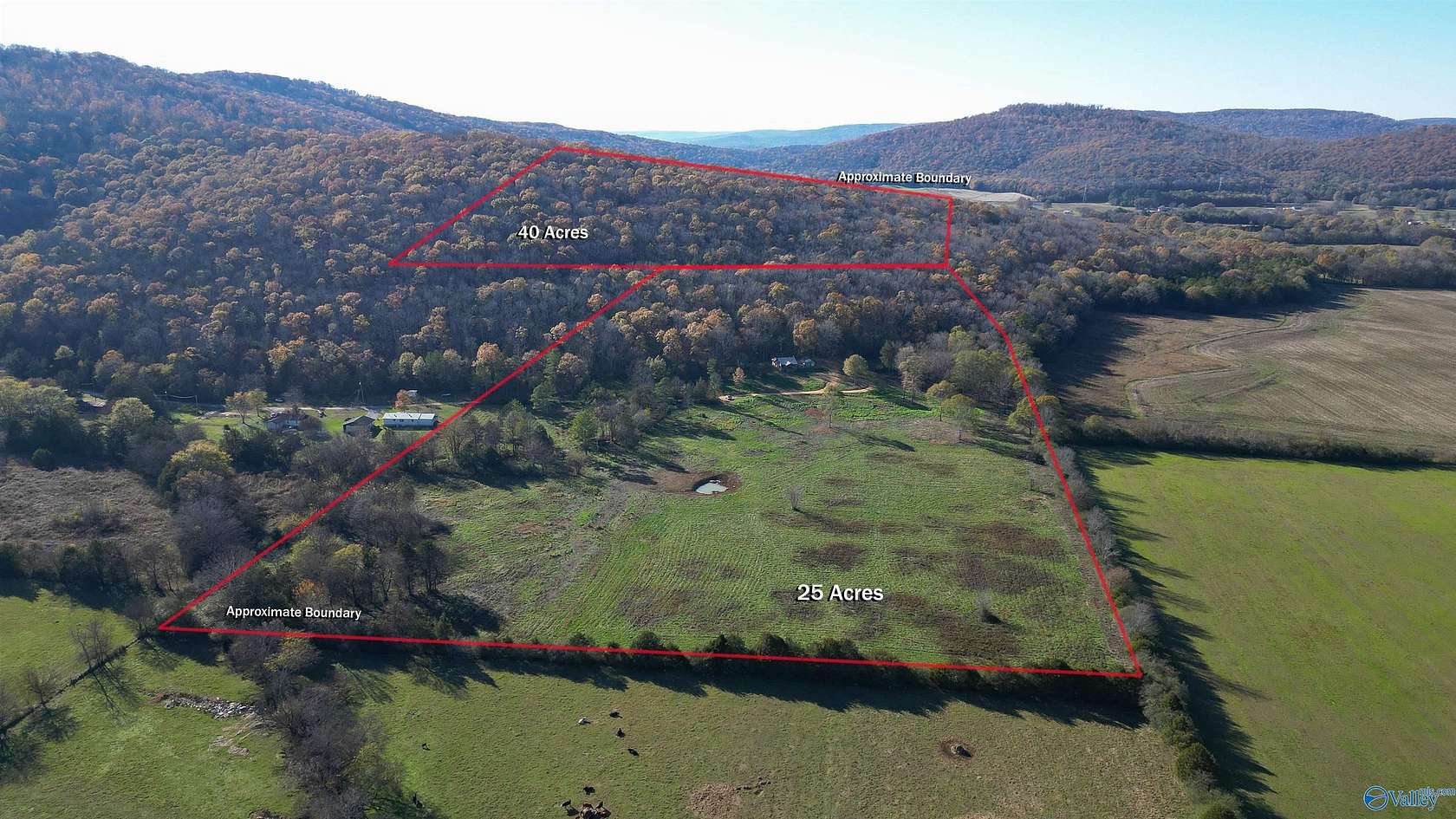 65 Acres of Land for Sale in Scottsboro, Alabama