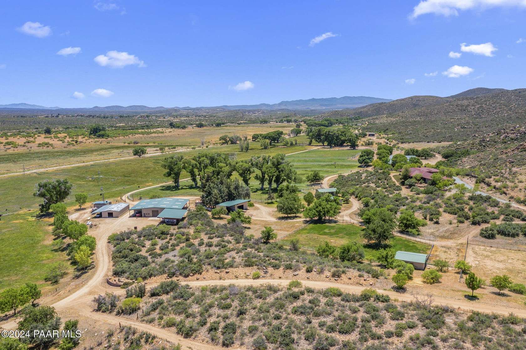 327.83 Acres of Agricultural Land with Home for Sale in Skull Valley, Arizona