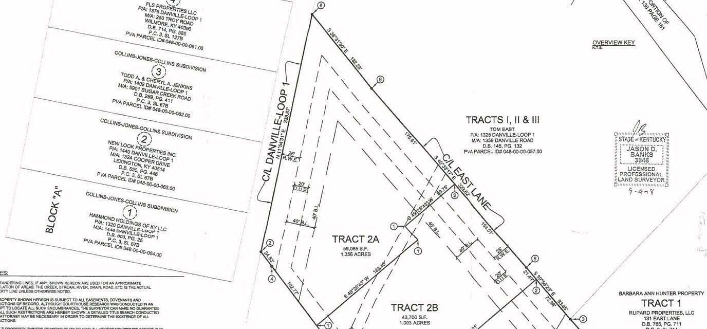 1.356 Acres of Commercial Land for Sale in Nicholasville, Kentucky