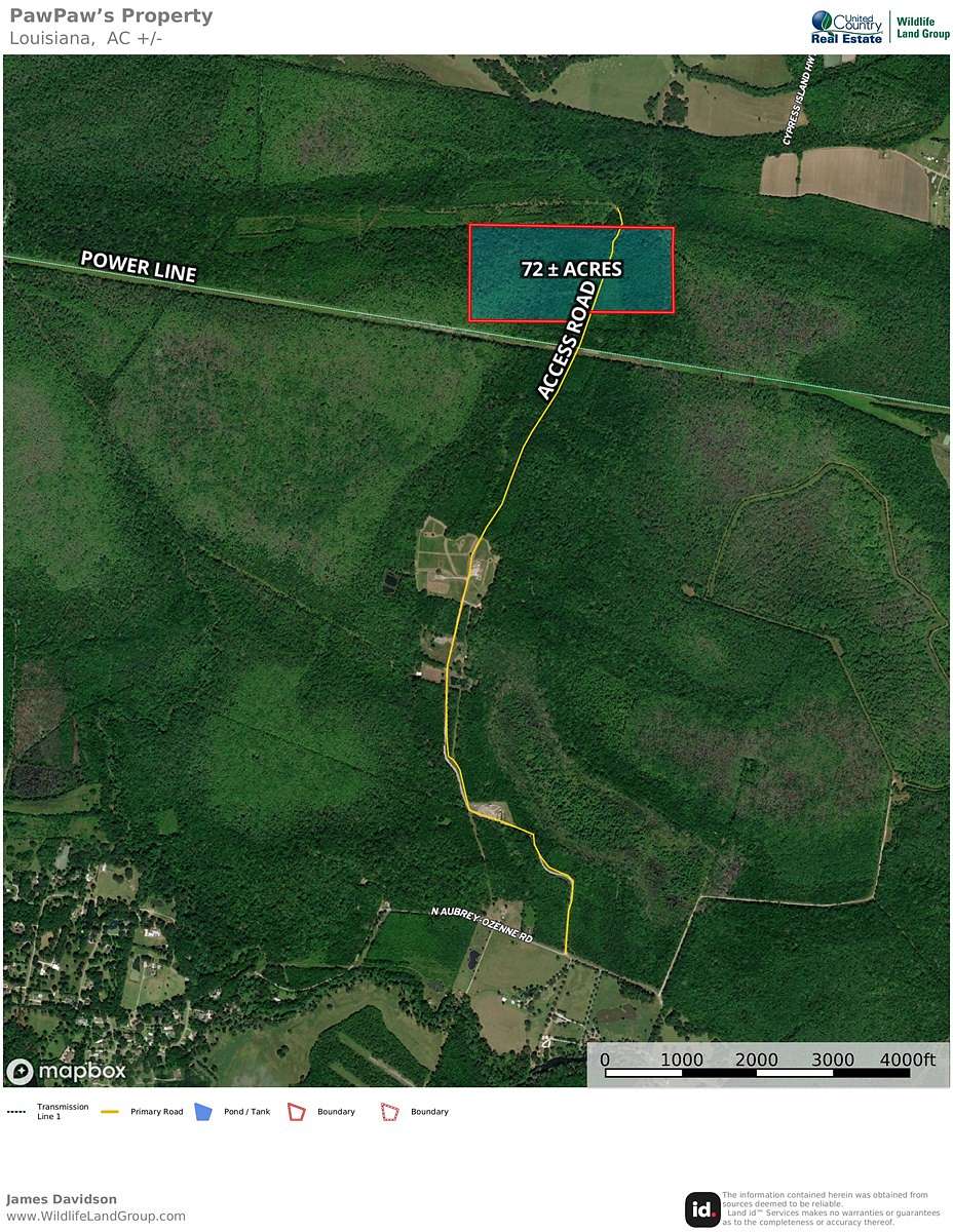 72 Acres of Recreational Land & Farm for Sale in Broussard, Louisiana