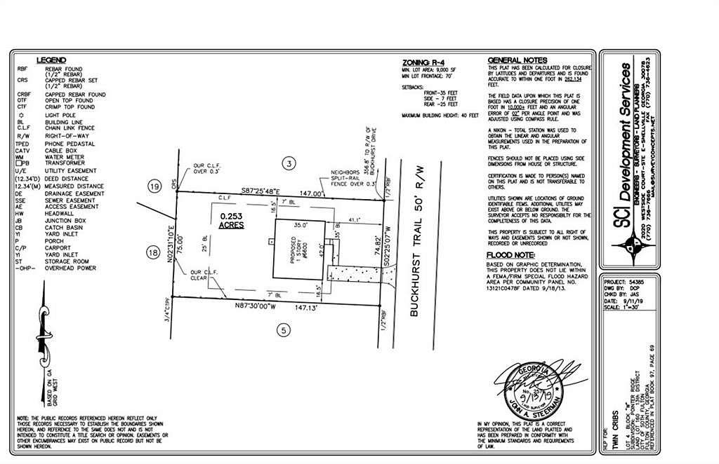 0.253 Acres of Residential Land for Sale in Atlanta, Georgia