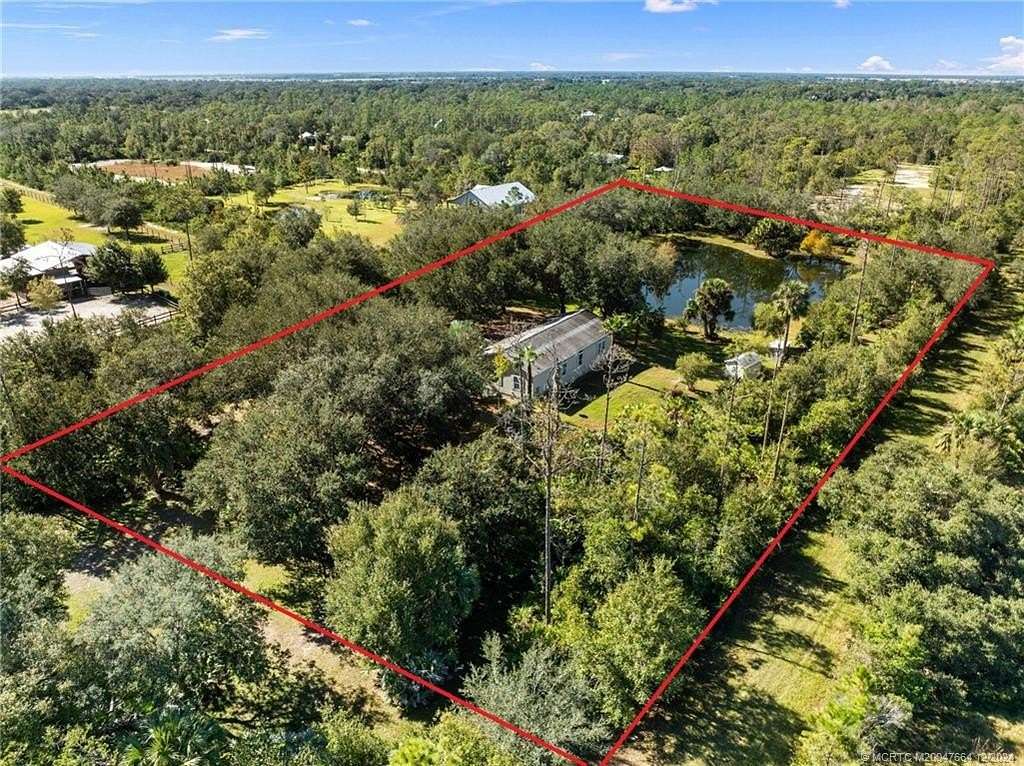 3.07 Acres of Residential Land with Home for Sale in Okeechobee, Florida