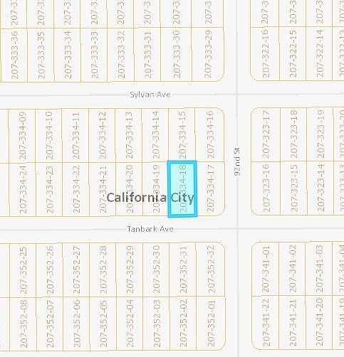 Residential Land for Sale in California City, California