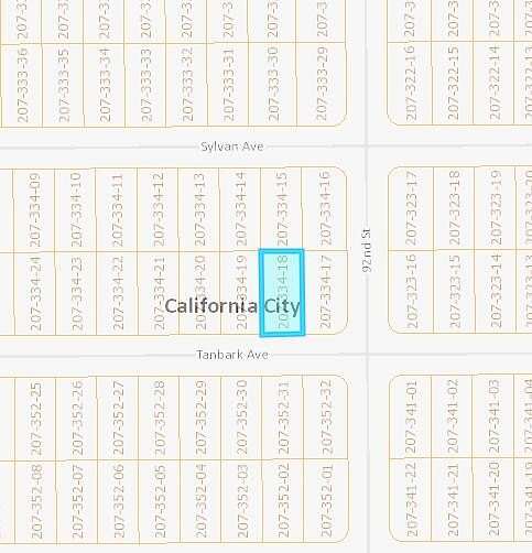 0.17 Acres of Residential Land for Sale in California City, California