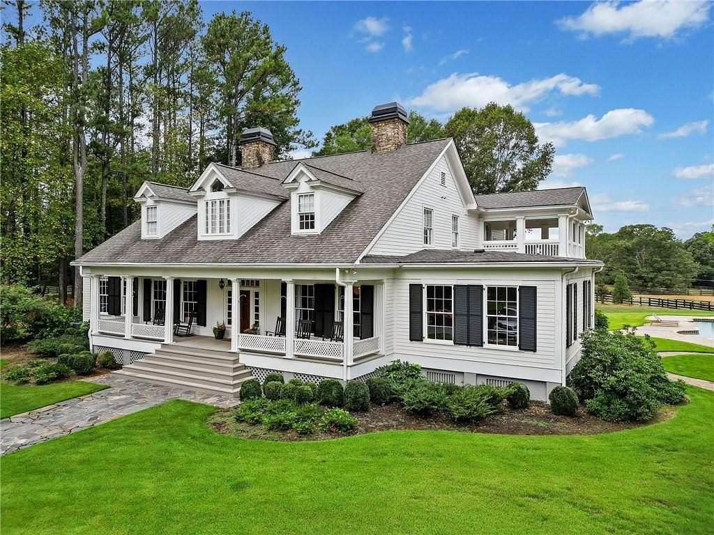 29 Acres of Agricultural Land with Home for Sale in Alpharetta, Georgia