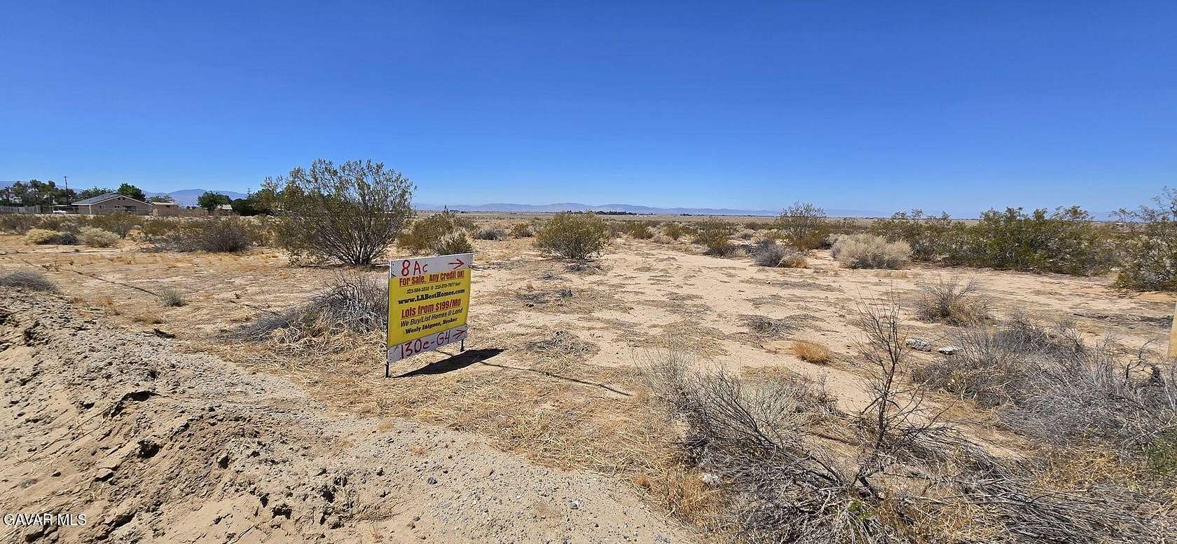 7.8 Acres of Land for Sale in Lancaster, California