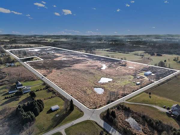 76.7 Acres of Land for Sale in Scottville, Michigan