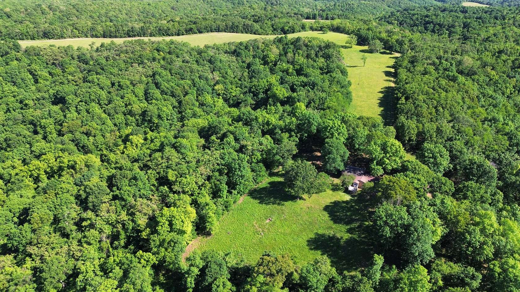 835 Acres of Recreational Land with Home for Sale in Mount Pleasant, Arkansas