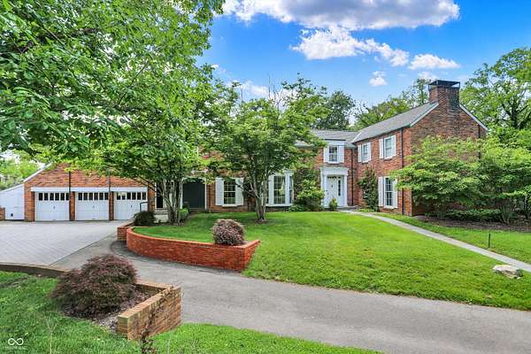 2.58 Acres of Residential Land with Home for Sale in Columbus, Indiana