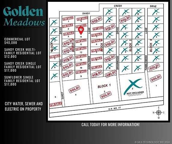 0.32 Acres of Residential Land for Sale in Davis, Oklahoma