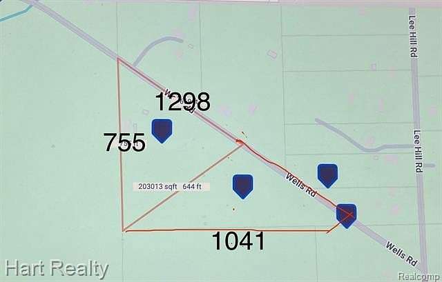 9.04 Acres of Residential Land for Sale in Caro, Michigan