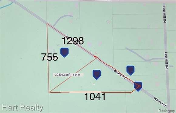 9.04 Acres of Residential Land for Sale in Caro, Michigan