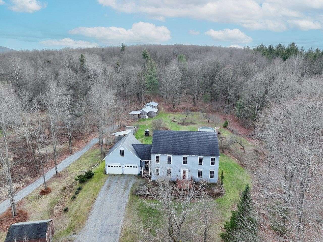 42 Acres of Recreational Land with Home for Sale in Fairfax, Vermont