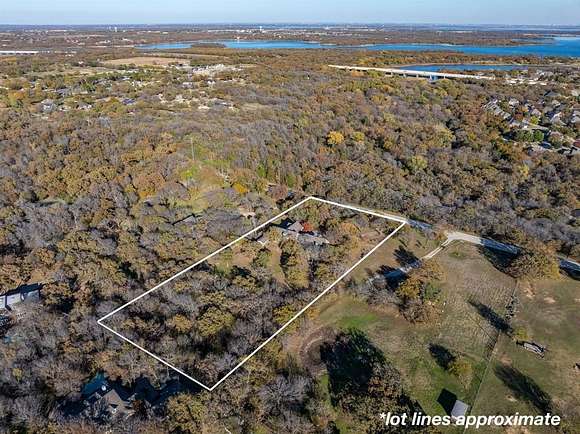 3.14 Acres of Residential Land with Home for Sale in Copper Canyon, Texas