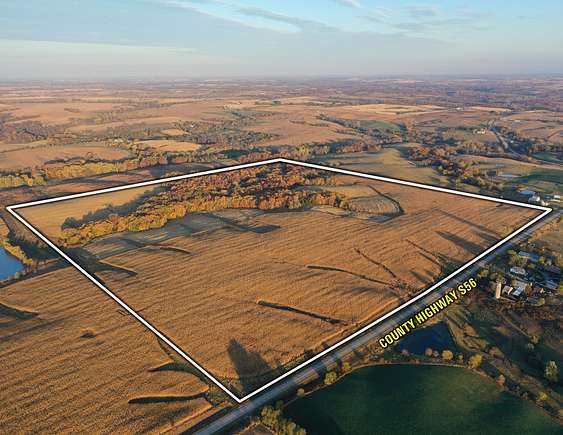 157.4 Acres of Land for Auction in Russell, Iowa