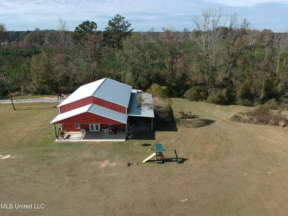 24 Acres of Land with Home for Sale in Conehatta, Mississippi