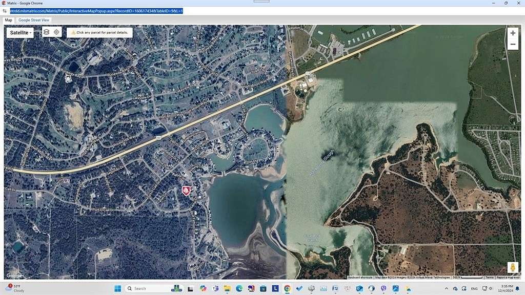 0.262 Acres of Residential Land for Sale in Runaway Bay, Texas