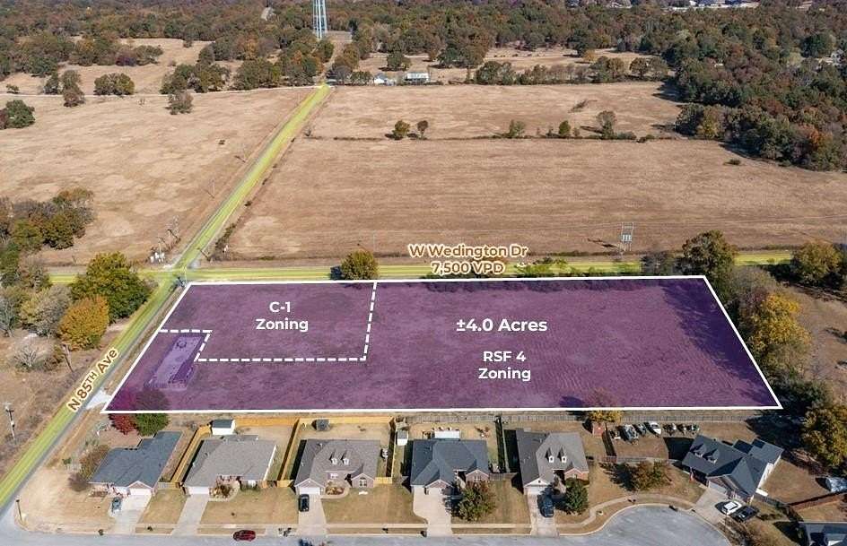 4 Acres of Land for Sale in Fayetteville, Arkansas