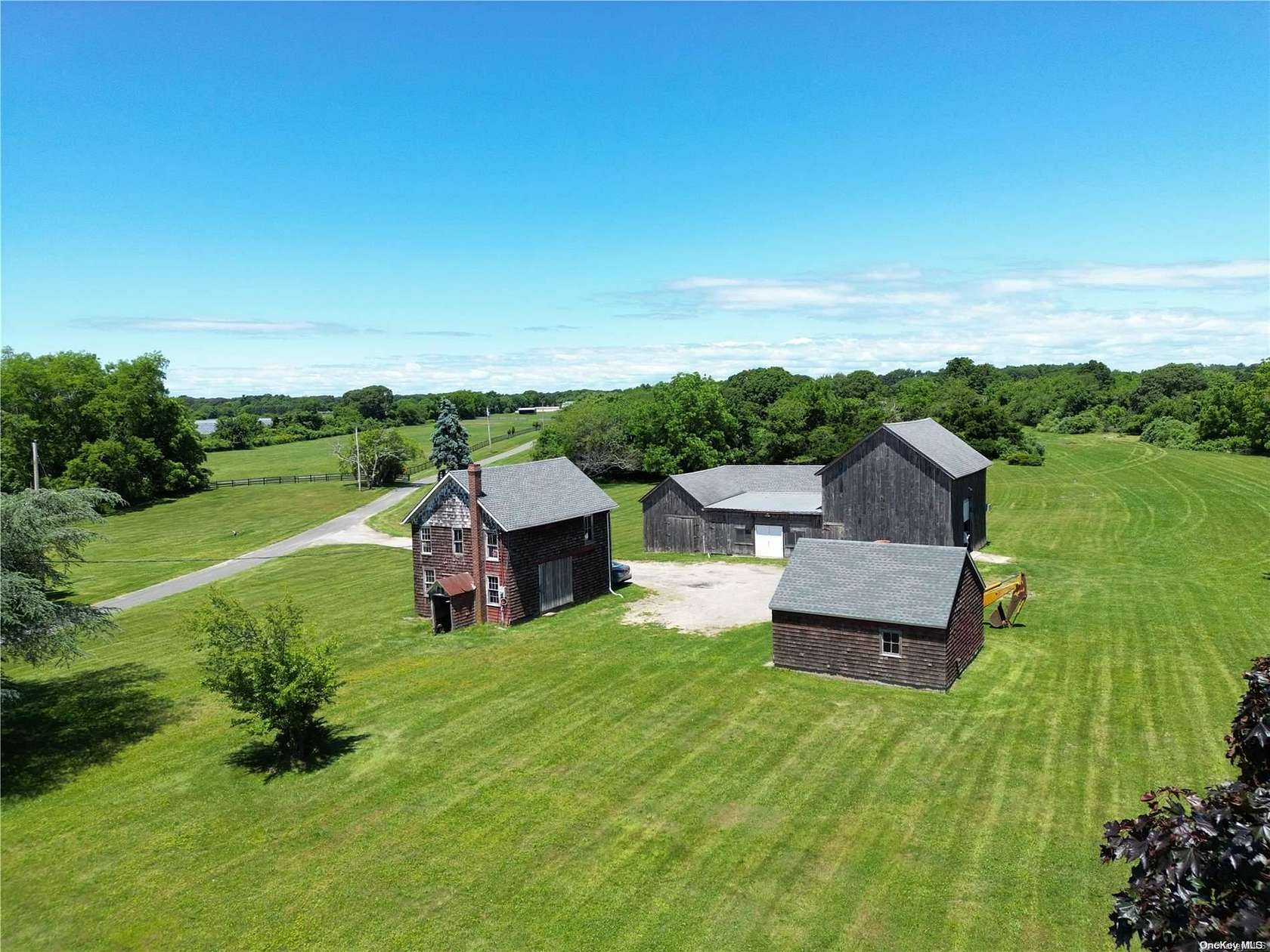 162 Acres of Agricultural Land with Home for Sale in Riverhead, New York