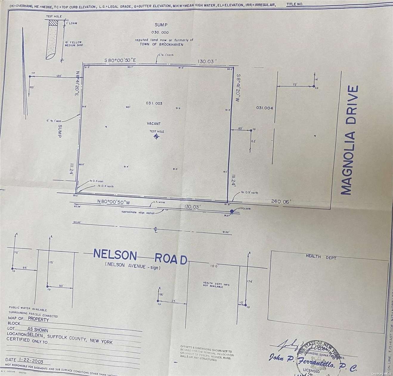 0.35 Acres of Residential Land for Sale in Brookhaven, New York