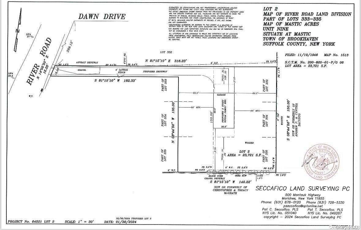 0.5 Acres of Residential Land for Sale in Shirley, New York