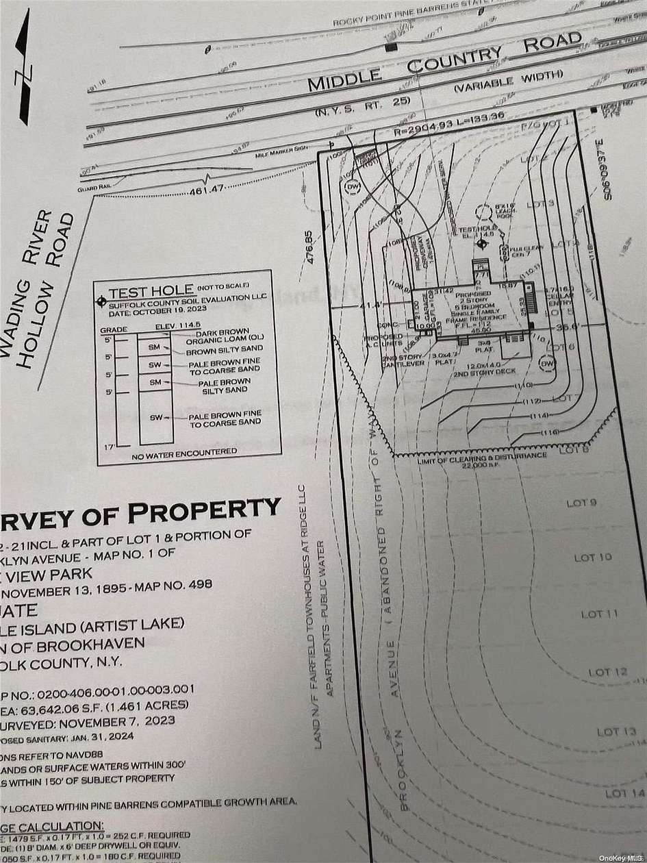 1.46 Acres of Residential Land for Sale in Brookhaven, New York