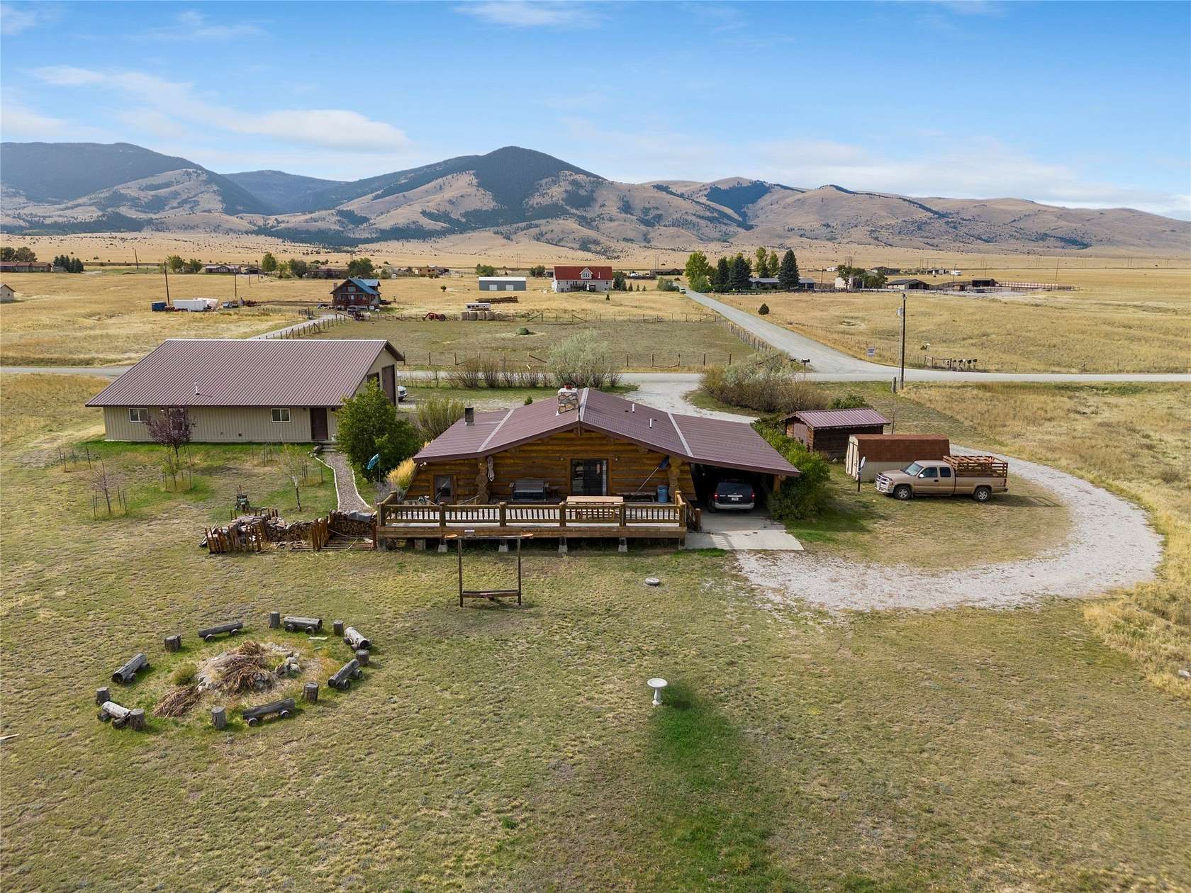 4.35 Acres of Residential Land with Home for Sale in Townsend, Montana