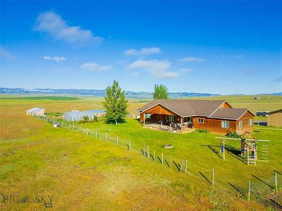 28.01 Acres of Land with Home for Sale in Hall, Montana