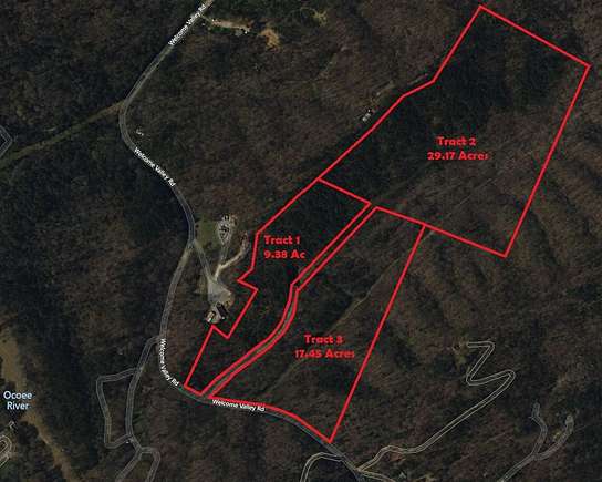 58 Acres of Recreational Land & Farm for Auction in Benton, Tennessee