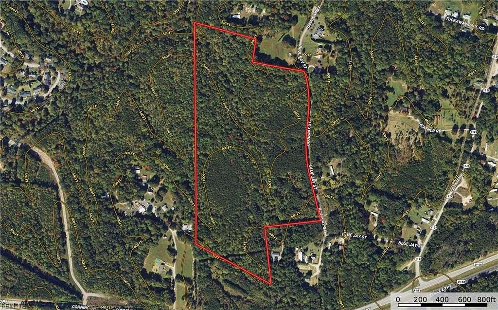 42.87 Acres of Land for Sale in Danville, Virginia