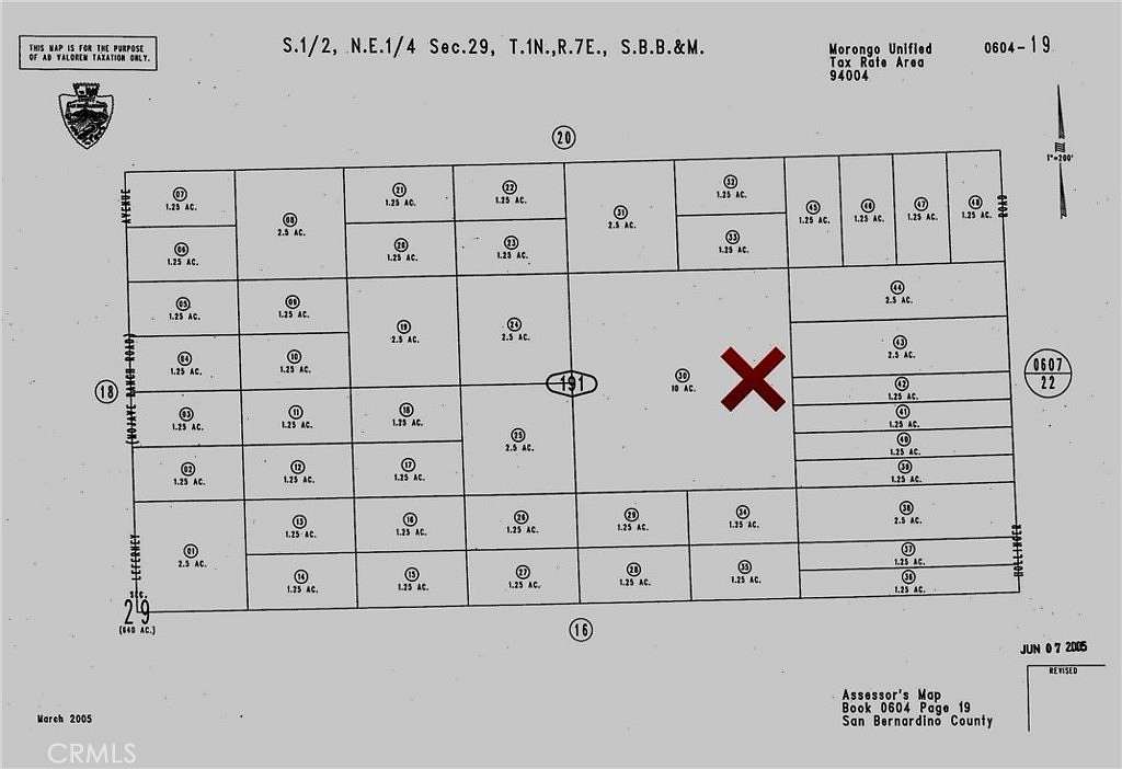 11.25 Acres of Land for Sale in Joshua Tree, California