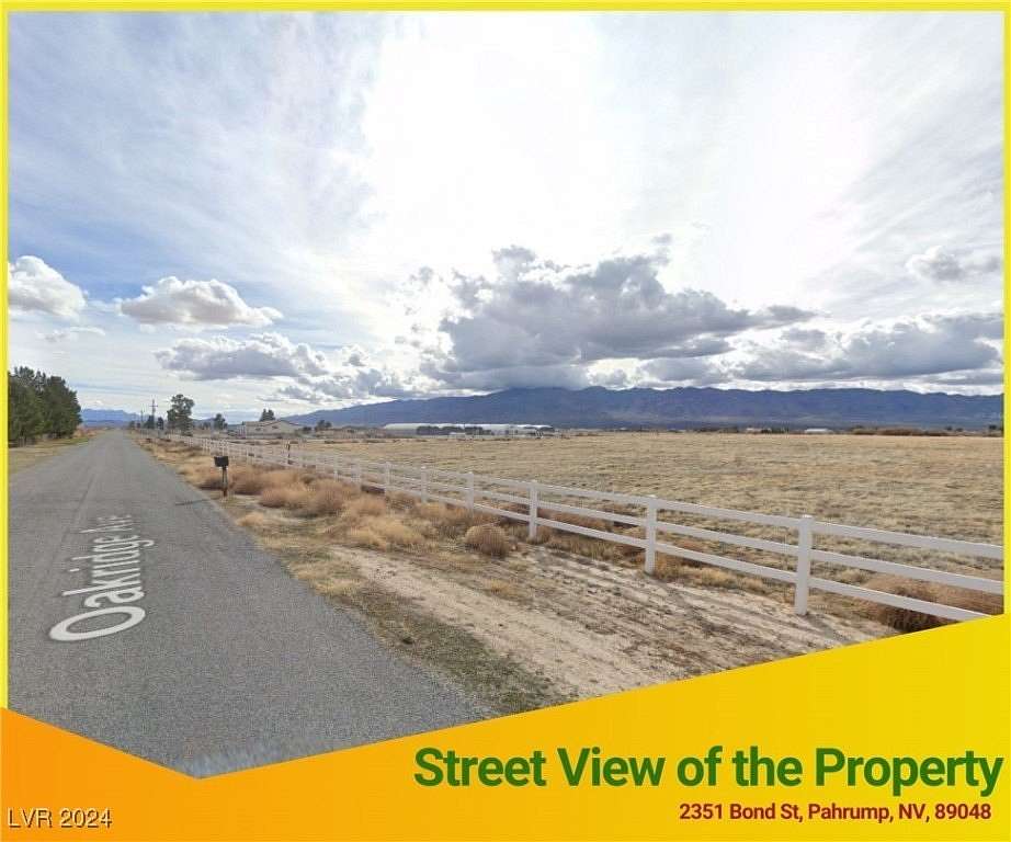 19.56 Acres of Land with Home for Sale in Pahrump, Nevada