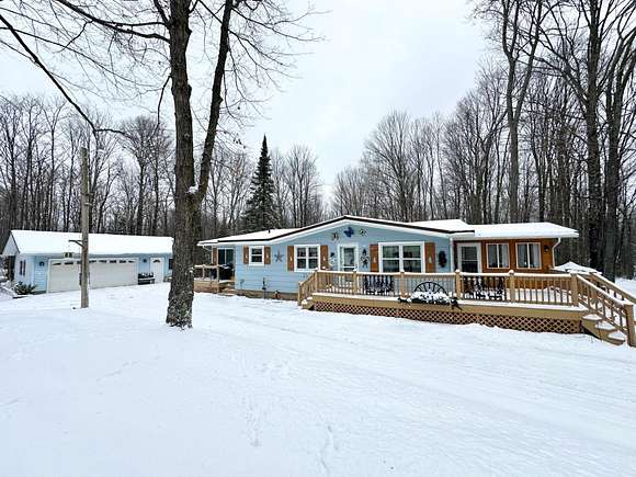 2 Acres of Residential Land with Home for Sale in Crandon, Wisconsin