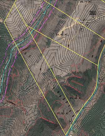 42.4 Acres of Recreational Land for Sale in Bungletown, Virginia