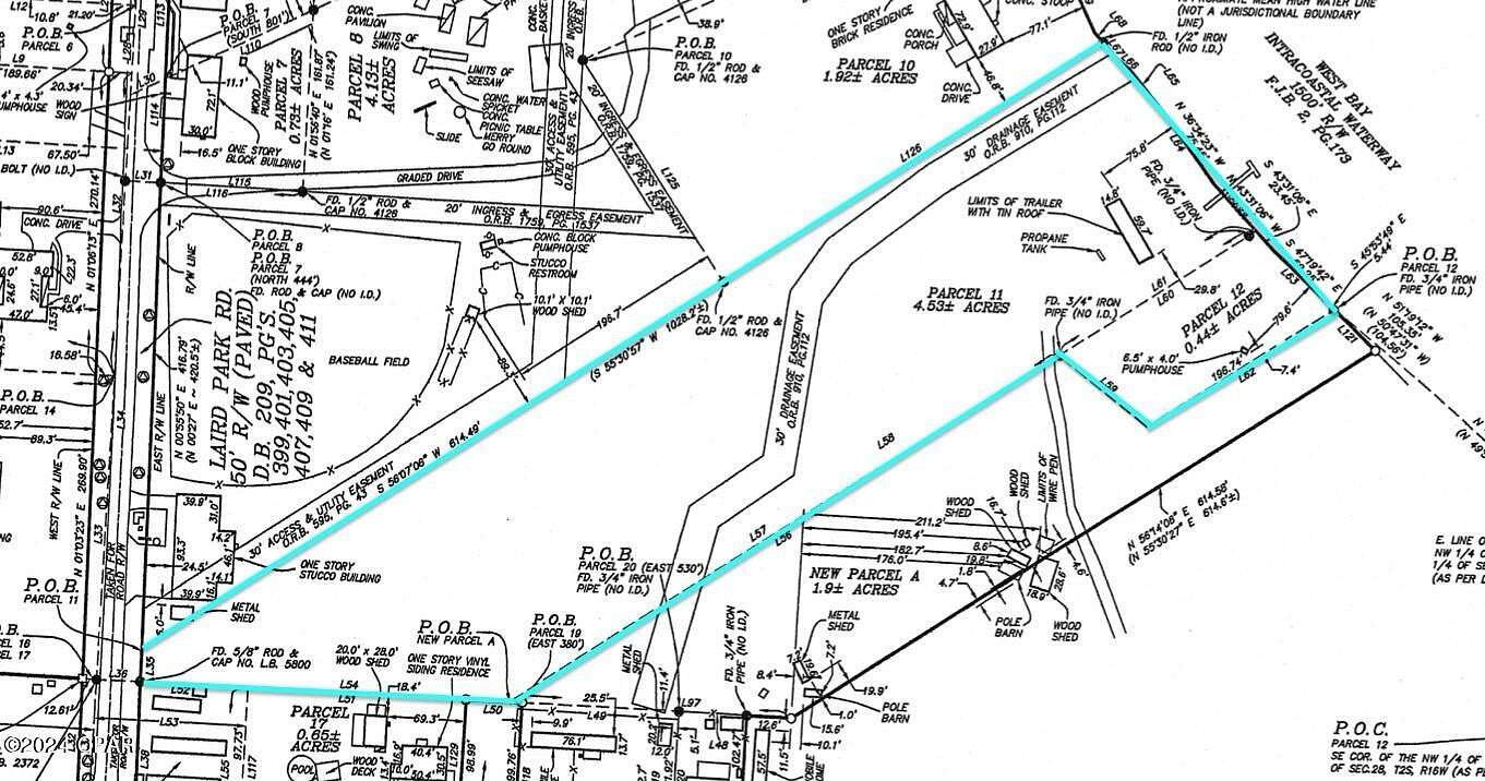 5 Acres of Commercial Land for Sale in Panama City Beach, Florida