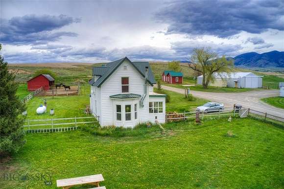 29.87 Acres of Agricultural Land with Home for Sale in Belgrade, Montana